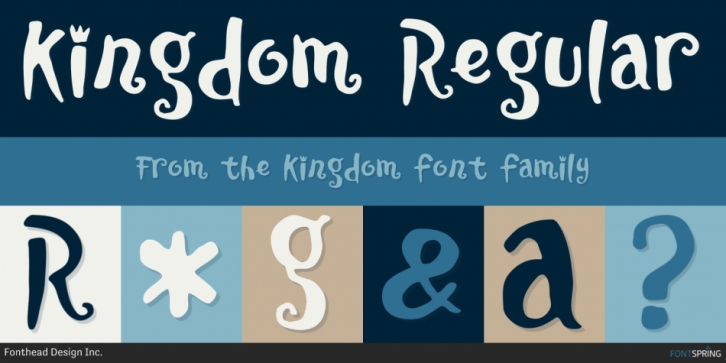 Kingdom font preview
