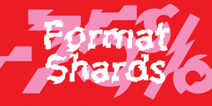 -OC Format Shards font preview