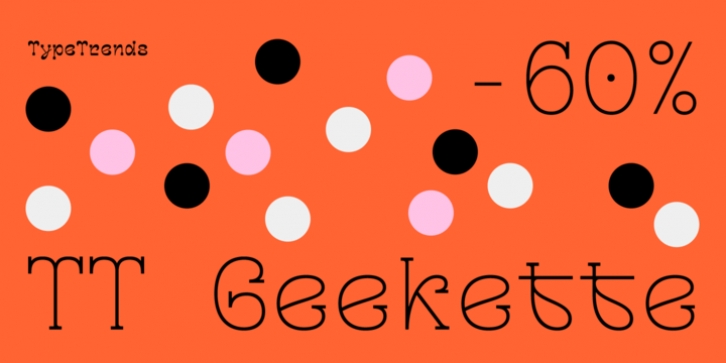 TT Geekette font preview