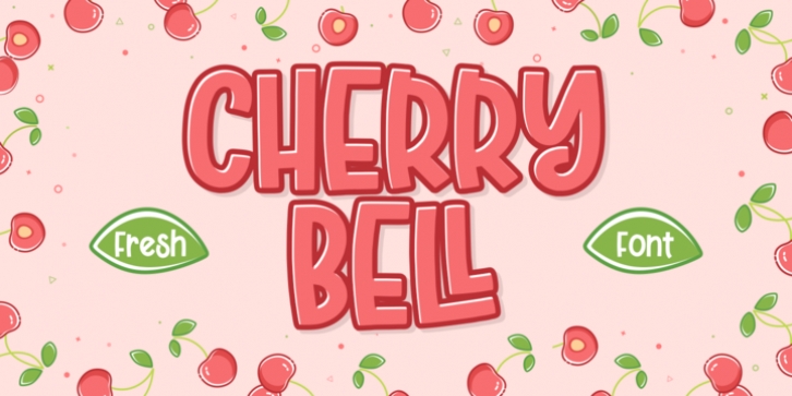 Cherry Bell font preview