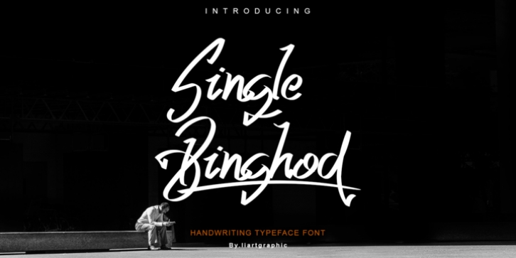 Single Binghod font preview