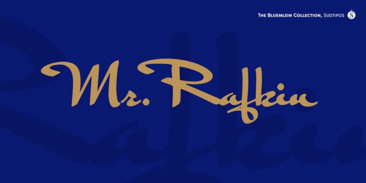 Mr Rafkin Pro font preview