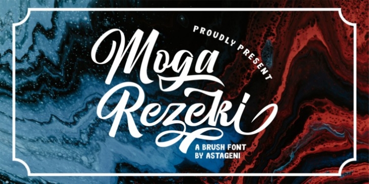 Moga Rezeki font preview