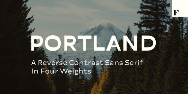 Portland font preview