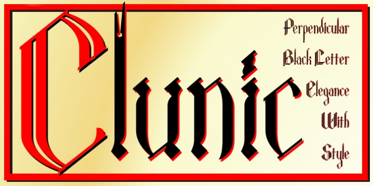 Clunic font preview