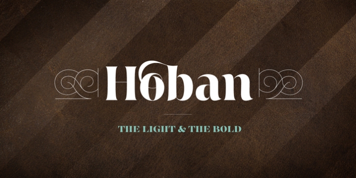 Hoban font preview