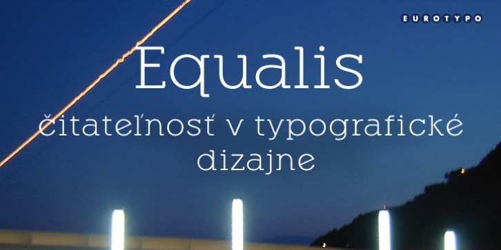 Equalis font preview