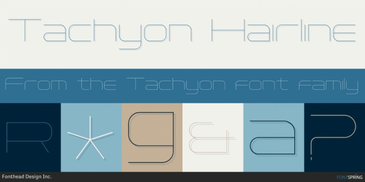 Tachyon font preview