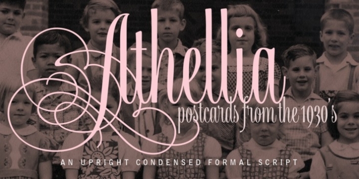 Athellia font preview