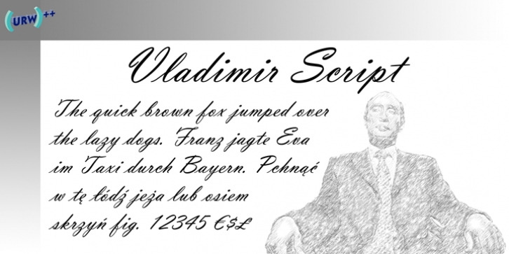 Vladimir Script font preview