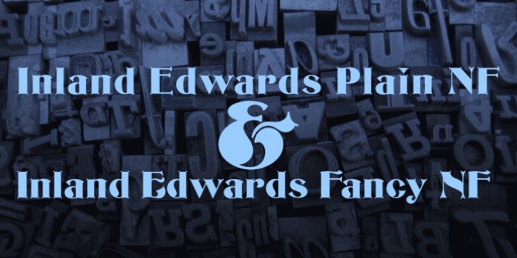 Inland Edwards NF font preview