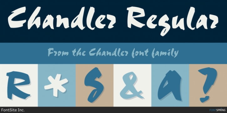 Chandler font preview
