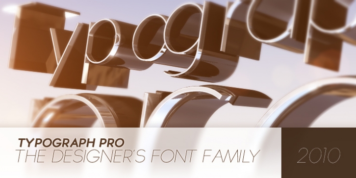 Typograph Pro font preview