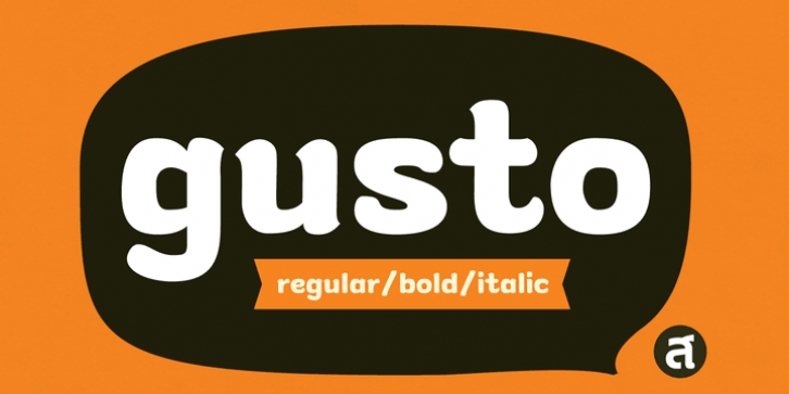 gusto font preview
