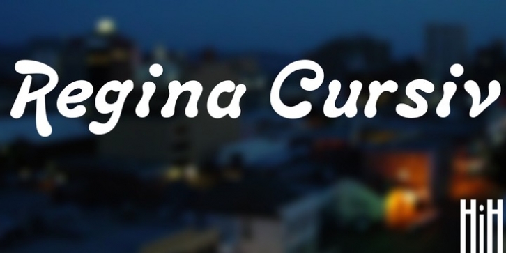 Regina Cursiv font preview