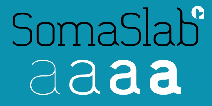 SomaSlab font preview