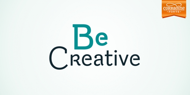 Be Creative font preview