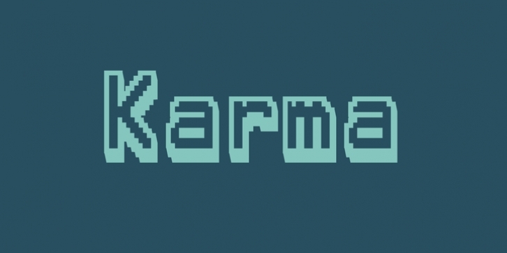 Karma font preview