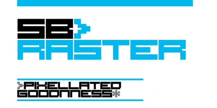 SB Raster font preview