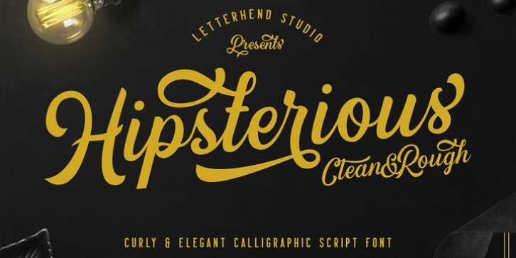 Hipsterious font preview