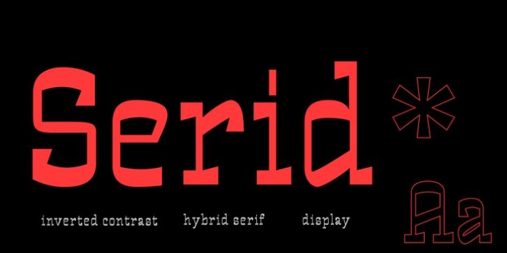 Serid font preview