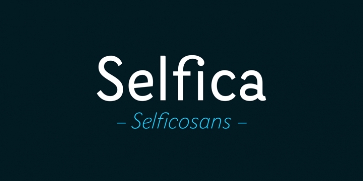 Selfica font preview
