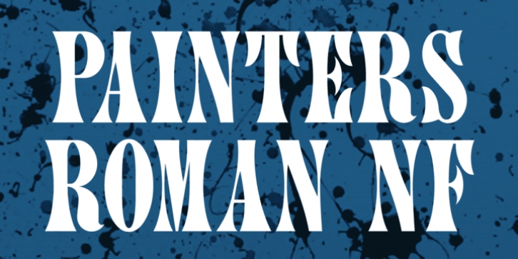 Painters Roman NF font preview