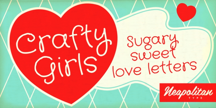 Crafty Girls Pro font preview