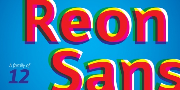 Reon Sans font preview