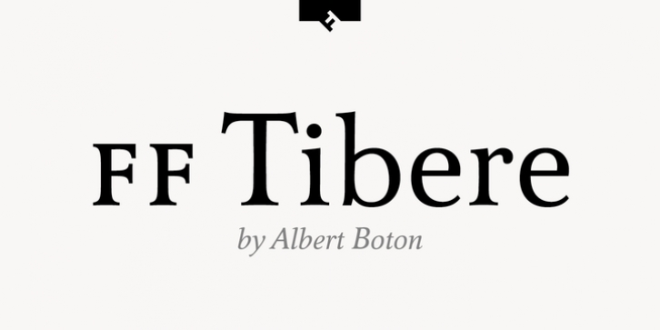 FF Tibere font preview