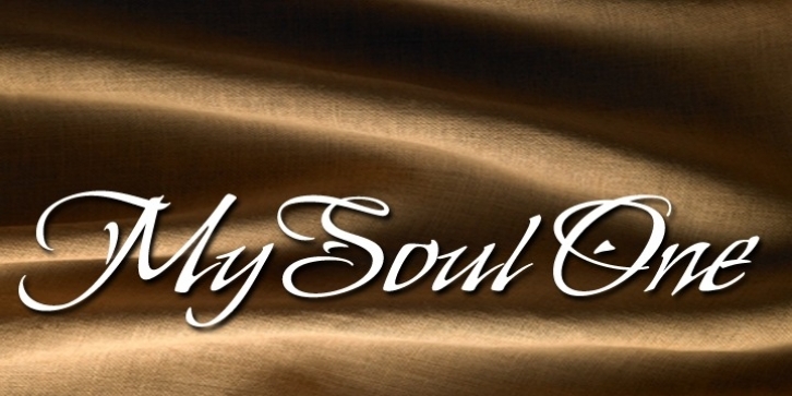 MySoulOne font preview