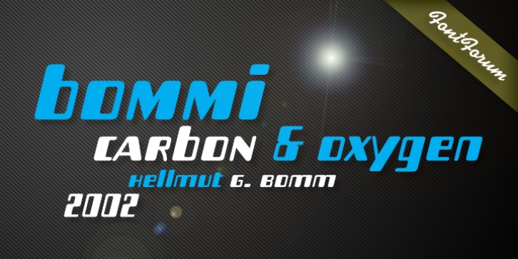 Bommi font preview