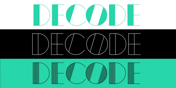 Decode font preview