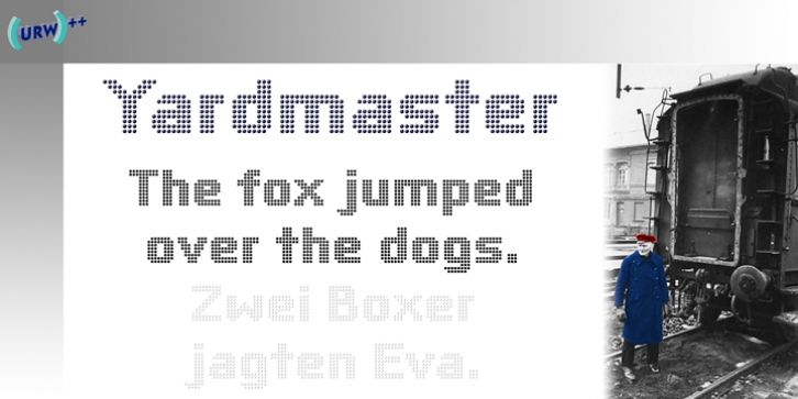 Yardmaster font preview