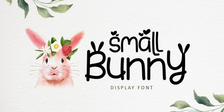 Small Bunny font preview