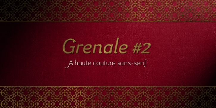 Grenale #2 font preview