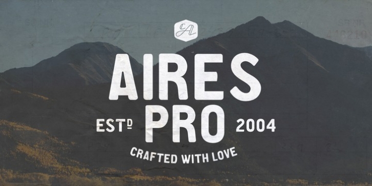 CA Aires Pro font preview