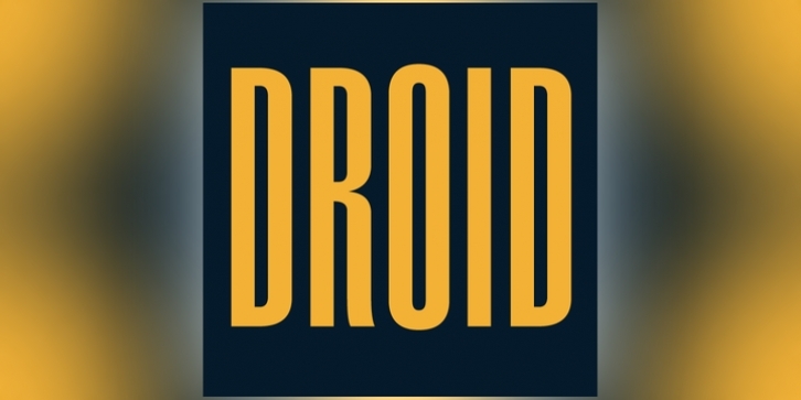 Droid font preview