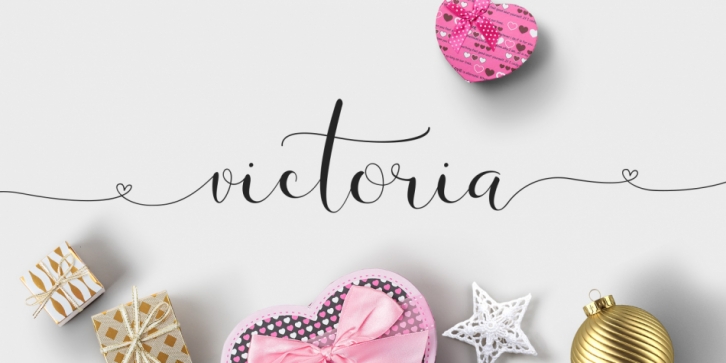Victoria font preview