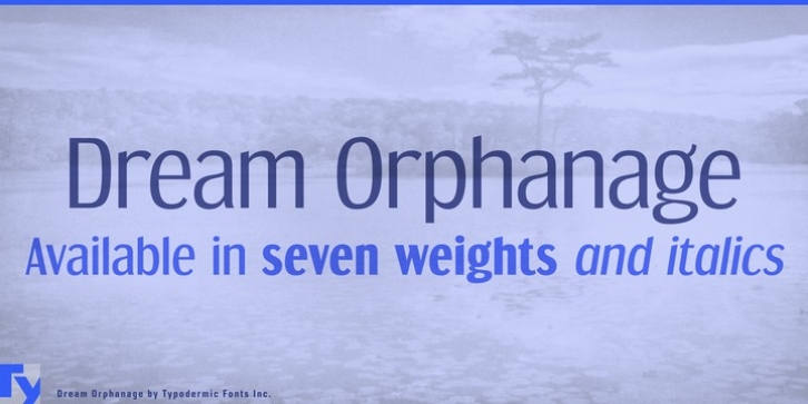 Dream Orphanage font preview