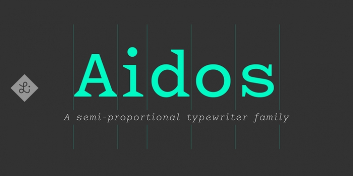 Aidos font preview