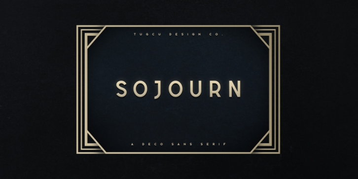 Sojourn font preview