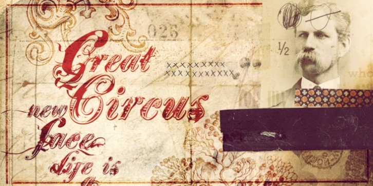 Great Circus font preview