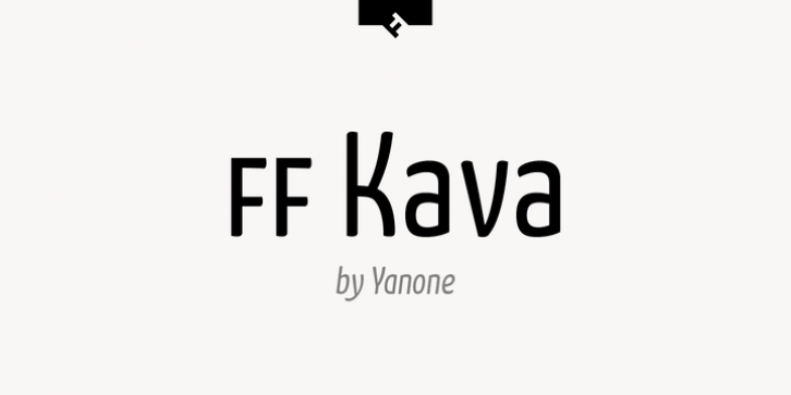 FF Kava font preview