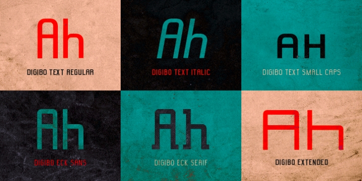 DigiBo font preview