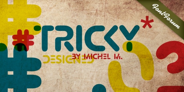 Tricky font preview