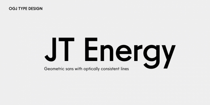 JT Energy font preview