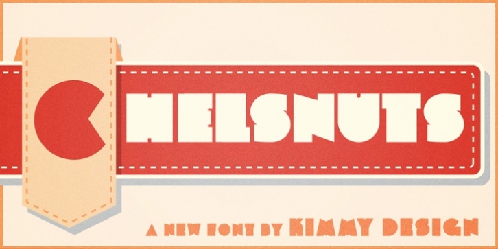 Chelsnuts font preview