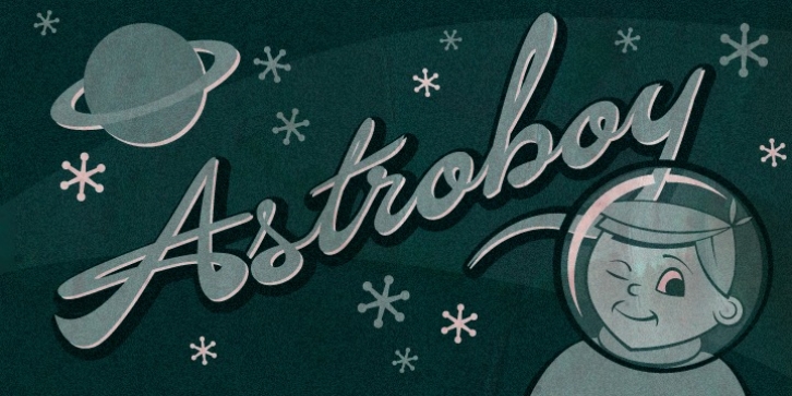 Astroboy font preview