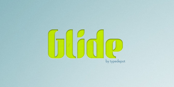 Glide font preview